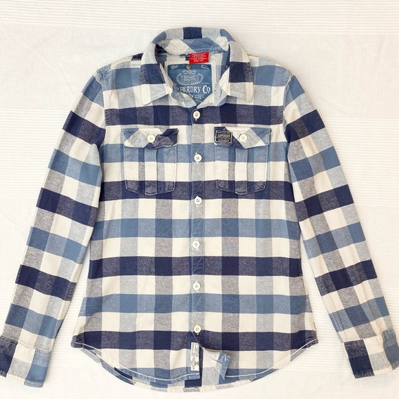 Vintage SuperDry Shirt Jacket - Picture 7 of 12